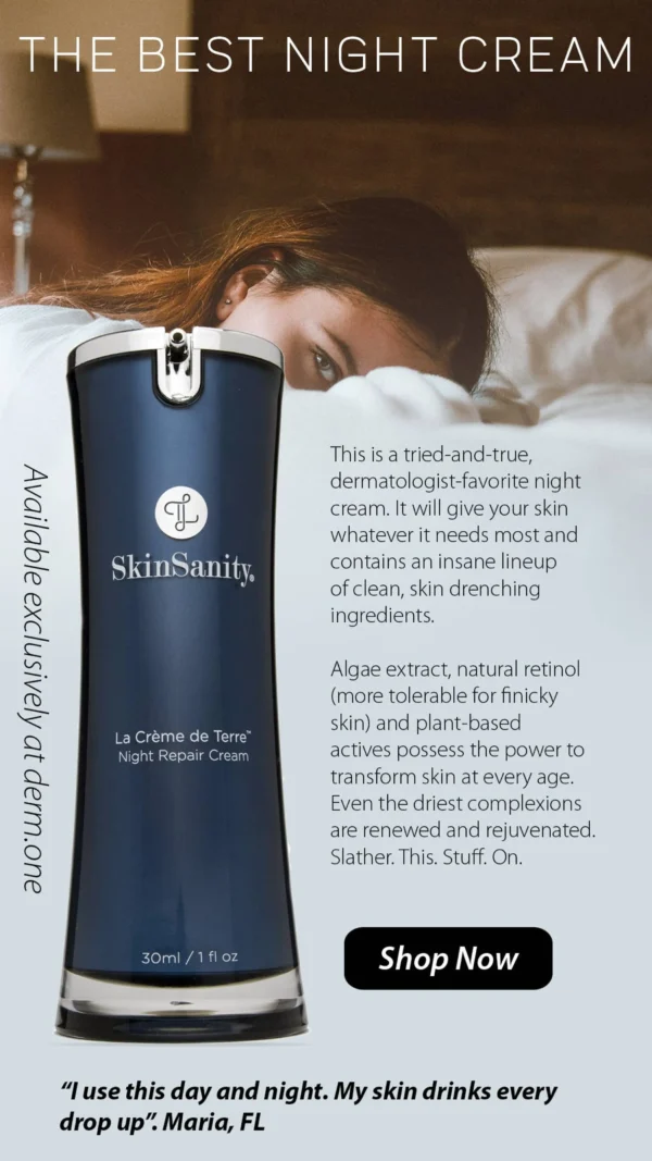 Derm One La Creme De Terre Night Repair Cream