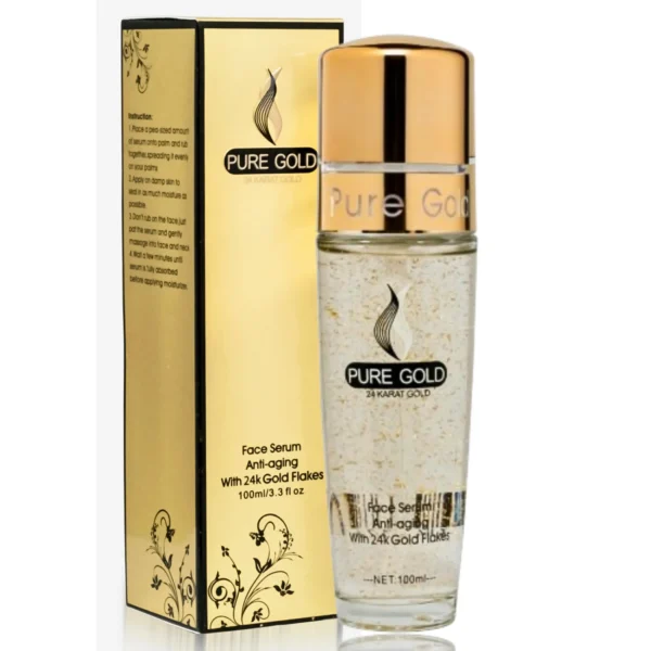 Kashmira Professional Anti-Aging Face Serum w/Gold Flakes