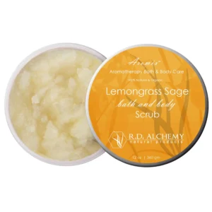 RD Alchemy Lemongrass Sage Sea Salt Body Scrub