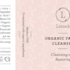 Lizush ORGANIC FACIAL CLEANSER Cleansing and Restoring