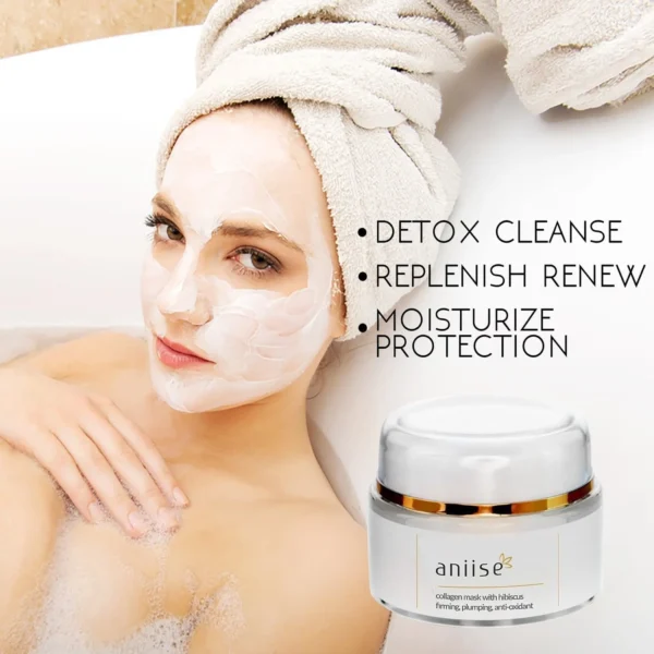 Aniise Collagen Facial Mask with Hibiscus