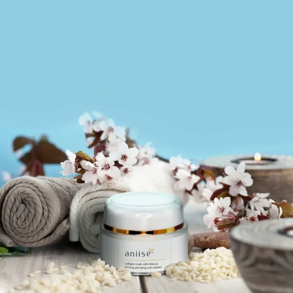 Aniise Collagen Facial Mask with Hibiscus